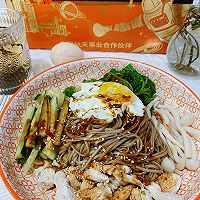 #未来航天员-健康吃蛋#鸡蔬凉拌面的做法图解9