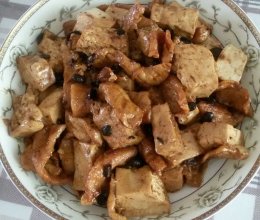 豆豉瘦肉红烧豆腐的做法