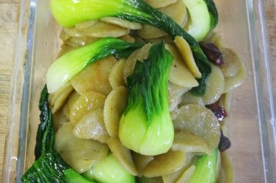 青菜绿豆饼