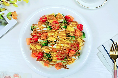 低卡饱腹蔬菜拌面