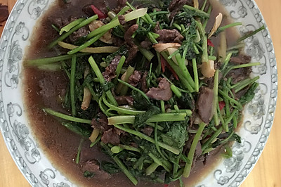 生炒牛肉