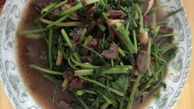 生炒牛肉的做法