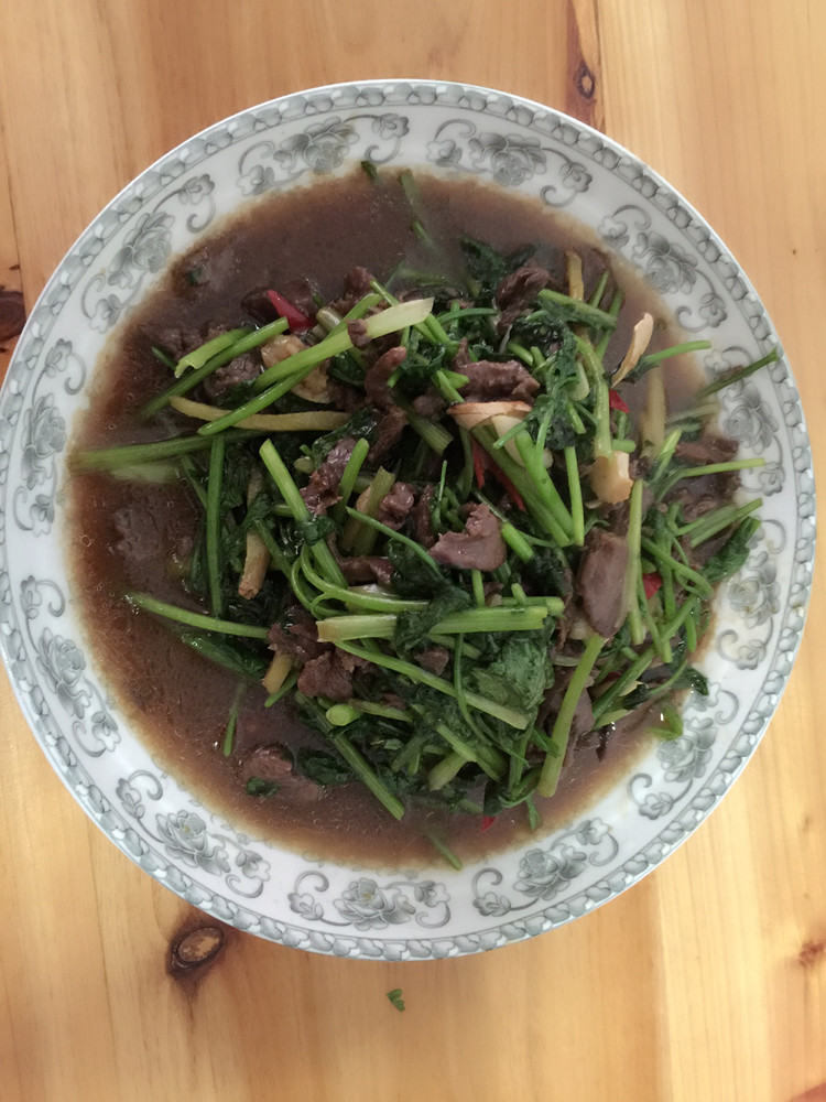 生炒牛肉的做法