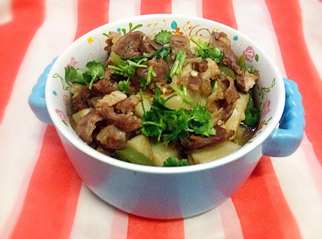 土豆炖羊肉