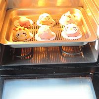 #奇妙烘焙屋#萌萌哒卡通小熊、Kt猫包子的做法图解10