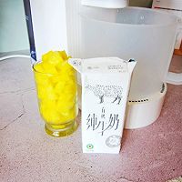 西瓜奶昔，去燥滋补的做法图解2