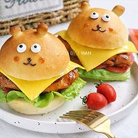 #夏日吃货嘉年华#奥尔良鸡腿汉堡的做法图解14