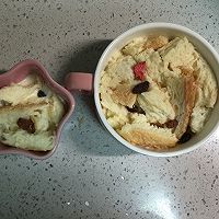 蛋奶土司边布丁的做法图解4