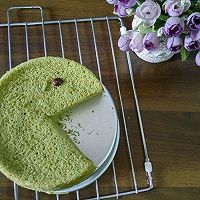 抹茶戚风蛋糕的做法图解14
