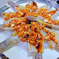 #东古525掌勺节#蒜蓉粉丝虾的做法图解7