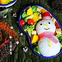 snowman圣诞轻食小盒饭的做法图解34