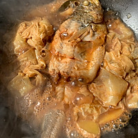 红烧鱼的混搭：黄花鱼烧油豆皮的做法图解5