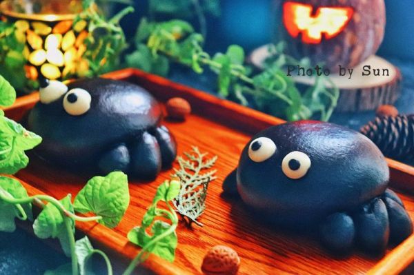 万圣节 小蜘蛛馒头