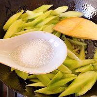 芥兰炒香肠的做法图解7