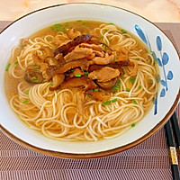 #餐桌上的春日限定#香菇鸡丝面的做法图解11