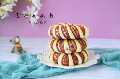 豆沙面包圈