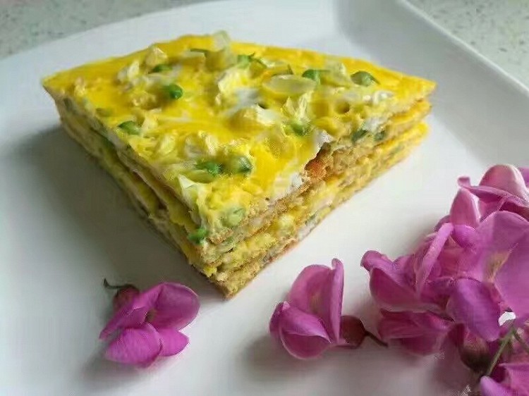 怀旧的味道～槐花蛋的做法