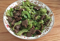 苦瓜牛肉的做法