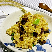 牛肉香菇虾皮炒饭