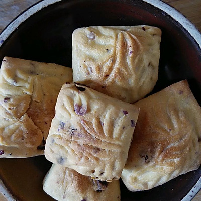 电饼铛玫瑰饼干