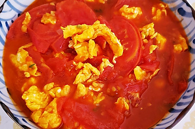西红柿炖鸡蛋