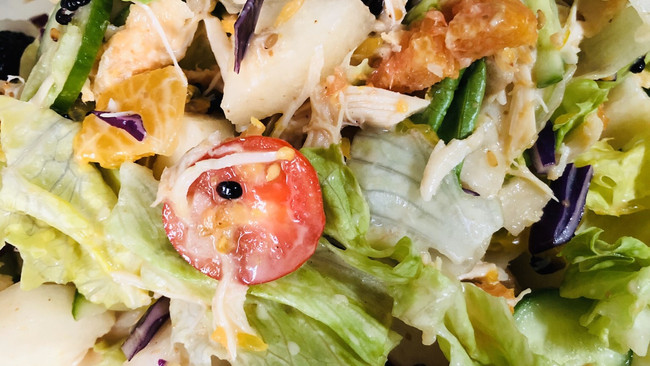 减肥轻食 鸡胸蔬菜沙拉的做法