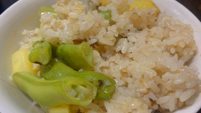 简单快手的四季豆土豆焖饭