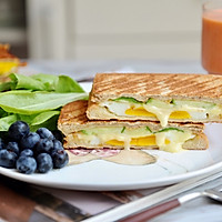 黄瓜鸡蛋热压三明治#花10分钟，做一道菜！#的做法图解17