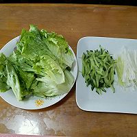 花生酱香肉卷饼#趣味挤出来，及时享美味#的做法图解3