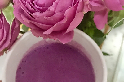 紫薯蔓越莓奶昔