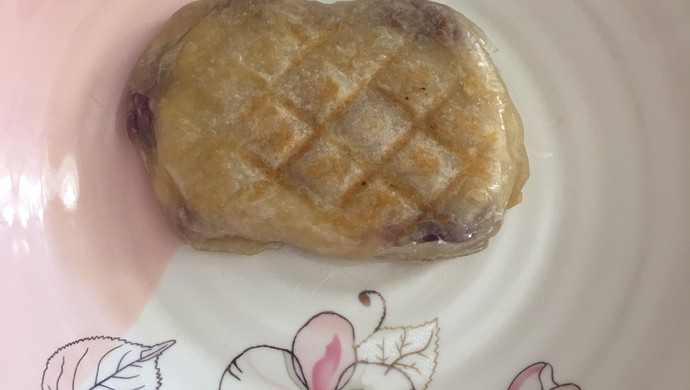 紫薯泥手抓饼