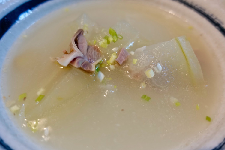 盐水鸭冬瓜汤的做法