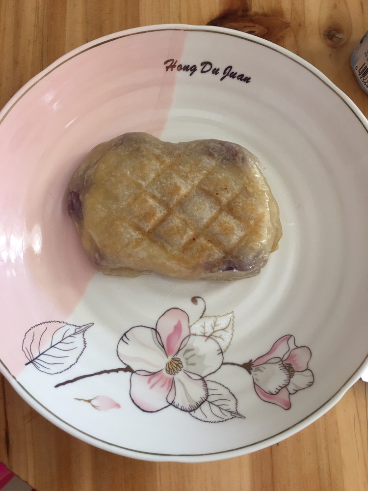 紫薯泥手抓饼的做法