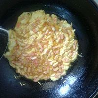 火腿蟹棒蛋炒饭的做法图解6
