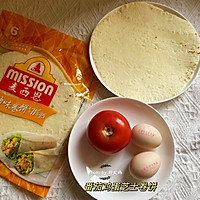番茄芝士鸡蛋卷饼的做法图解2