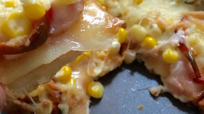 玉米培根披萨的做法