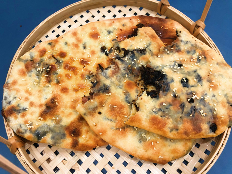 烤箱版梅干菜烧饼的做法