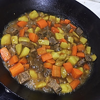 小白版胡萝卜土豆炖牛肉的做法图解4