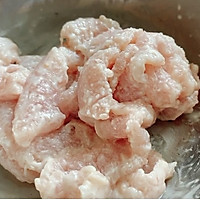宜赏可食木槿滑肉汤的做法图解8