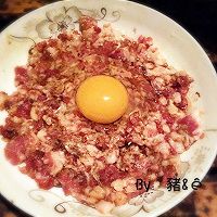 简单易做的肉饼鸡蛋（适合儿童）的做法图解3