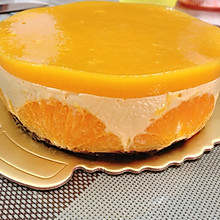 芒果橙橙芝士蛋糕