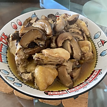 香菇蒸雞