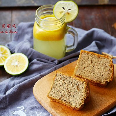  活力下午茶：枣泥戚风