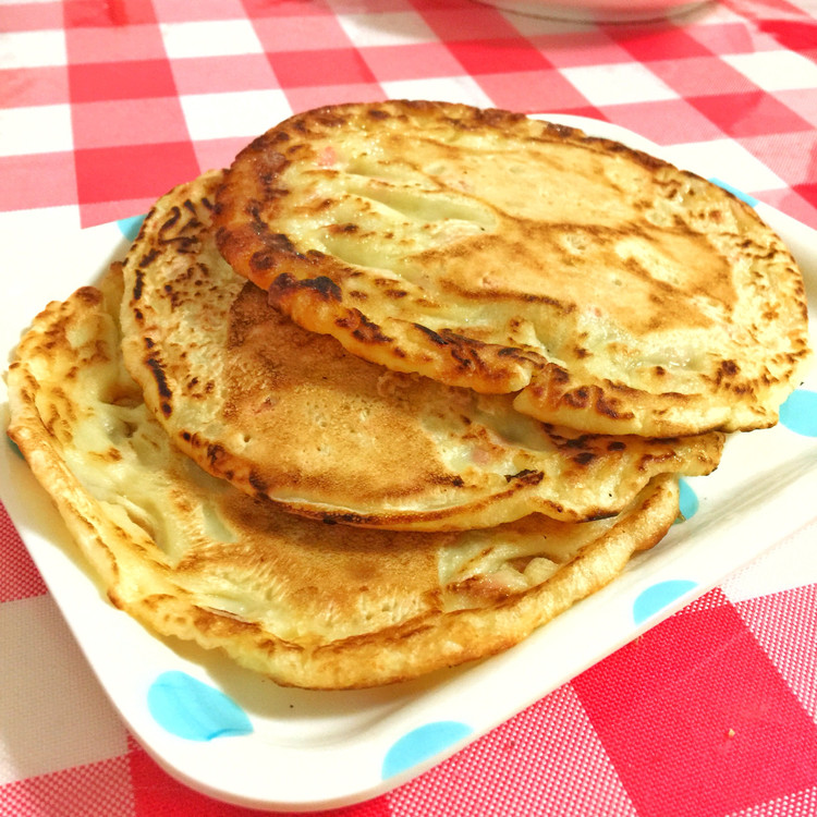 土豆鸡蛋火腿饼的做法