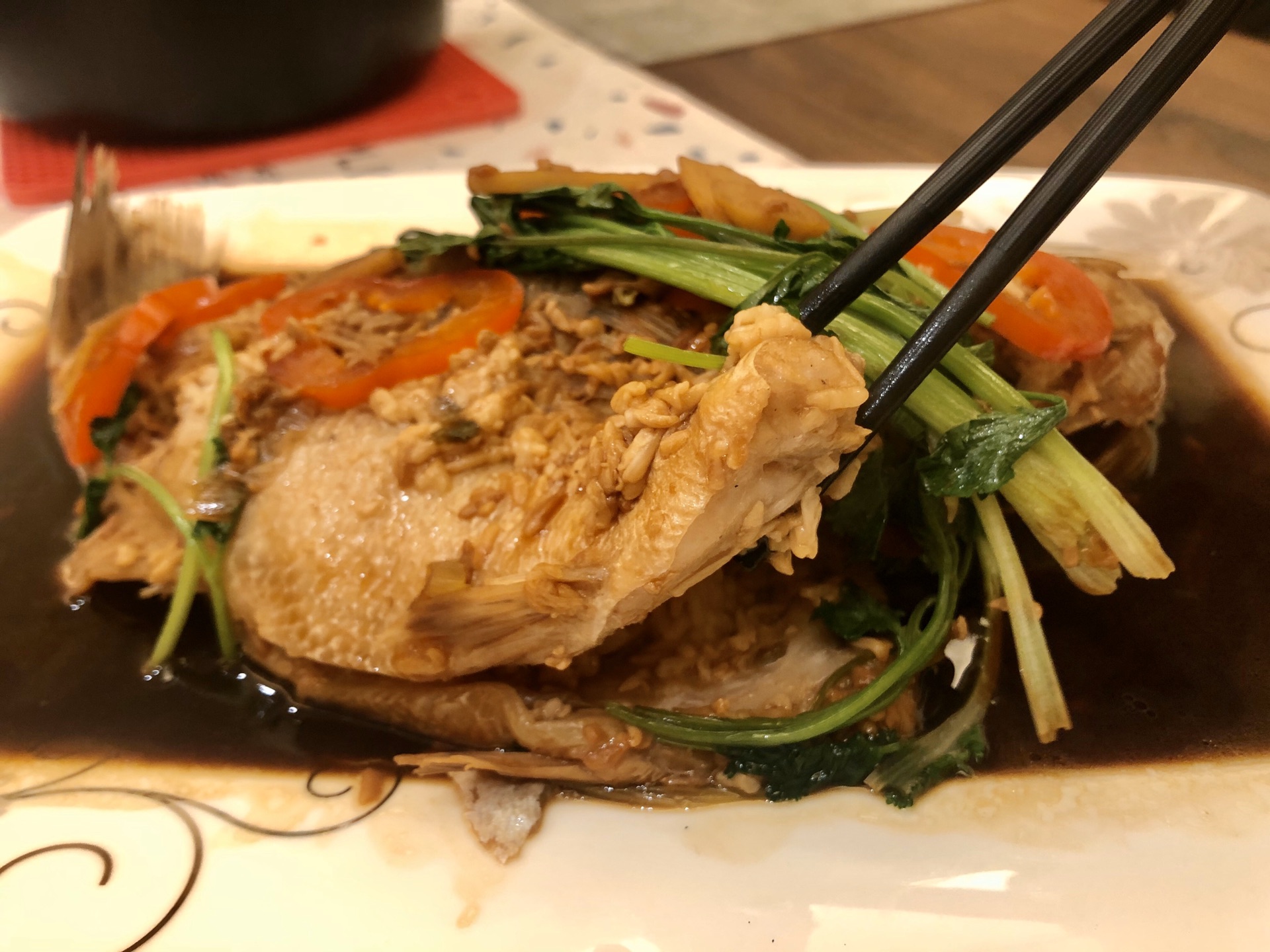 酒酿炖鱼,一道江南小馆的特色菜