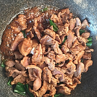 肉炖黄金钩豆角的做法图解5