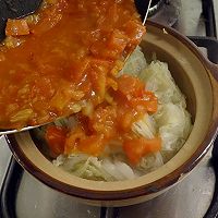 茄汁蛤蜊烩白菜 ★ 砂锅白菜 2的做法图解7