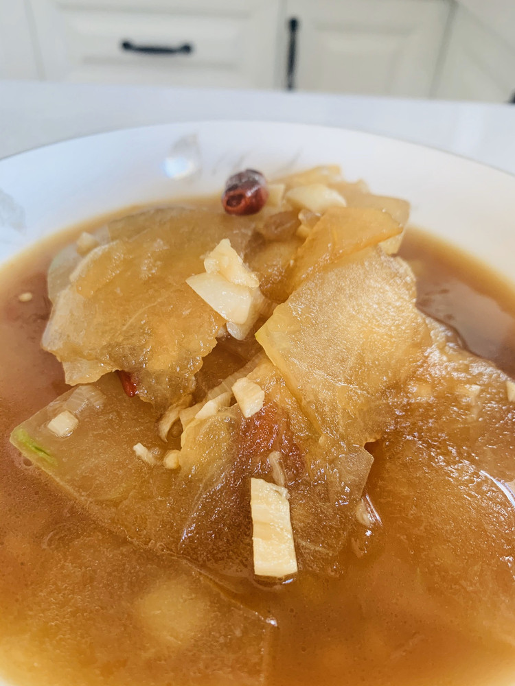 冬瓜这么炒简单又美味！的做法