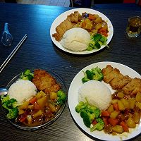 高颜值日式咖喱猪排饭的做法图解8