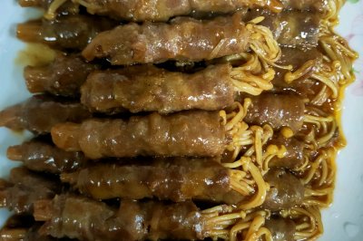 金针菇肥牛卷
